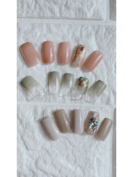 アンベリール ネイルサロンアンドスクール(embellir)/おしゃれニュアンスネイル