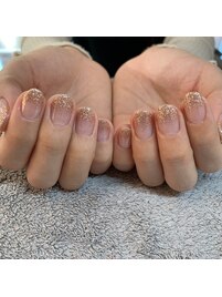 ラメグラデーション