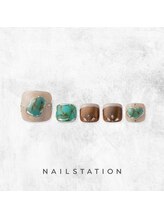 ネイルステーション イオンモール伊丹店(NAIL STATION)/ニュアンスネイル／パラジェル