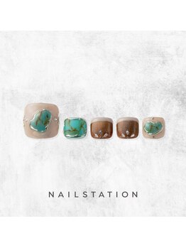 ネイルステーション イオンモール伊丹店(NAIL STATION)/ニュアンスネイル／パラジェル