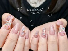 ウサギネイル 新大久保店(usagi nail)/リボンネイル