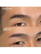 ミラ 渋谷(MIRA)/キリッとメンズ眉/渋谷