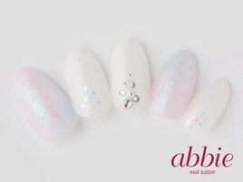 星空シーグラスネイル　￥13079