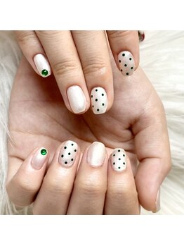 マイオティック ネイル(miotic nail)/グリーンドットデザイン