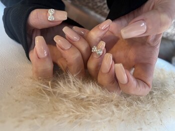 ロマンティックカラー(Romantic color)の写真/王道フレンチとぷるるんグラデが大人気☆職場で派手にできない方もオフィスにぴったりのカラーが見つかる♪