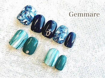 ジェンマーレ 二子玉川店の写真/【ハンドキャンペーンネイル¥7200】毎月変わるトレンド・季節アート満載デザイン*理想の指先を叶えます♪