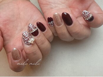 ミリ ミリ(mili mili)/tweed &nbsp;nail
