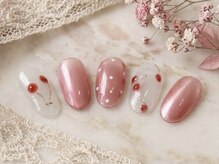 リング(Ring)の雰囲気（ちゅるん~ちゅるん~さくらんぼネイル）