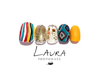 ローラポンポニー(Laura pomponnee)の写真/カラーの組合せ、質感にこだわってます◎他と被らないあなただけのアートを。一緒に作り上げる楽しさをぜひ