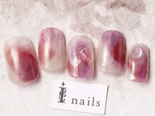 アイネイルズ 渋谷店(I nails)/春色マーブル¥9980[渋谷]