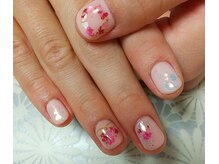 ネイルサロン リュバン ローズ(nailsalon Ruban Rose)/フラワーブーケネイル
