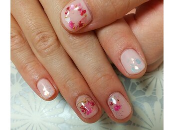 ネイルサロン リュバン ローズ(nailsalon Ruban Rose)/フラワーブーケネイル