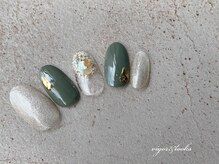 ヴィガー アンド ルックス 白金 目黒(Vigor&Looks)/秋　ラメ　ワンカラー　ミラー