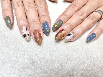 アール(R)/#ニュアンスネイル