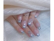 ザ デミュア 銀座店/水色ネイル