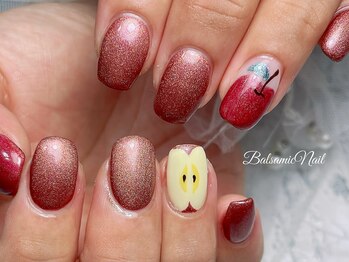 バルサミックネイル(BalsamicNail)/りんごネイル