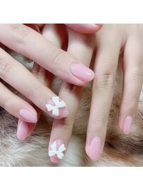 2本アートnail