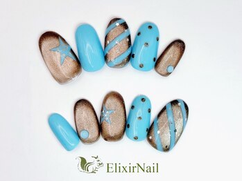 エリクサーネイル 西武新宿(Elixir Nail)/定額b カジュアル/クーポン使用