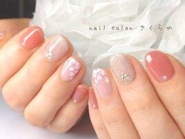 【大人気☆】春のさくらネイル