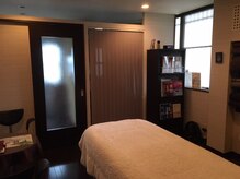 I.S.E.深部組織 筋膜リリースセンター/夕方のセッション前の風景