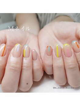 エムネイル(Ｍ)/_細フレンチ_