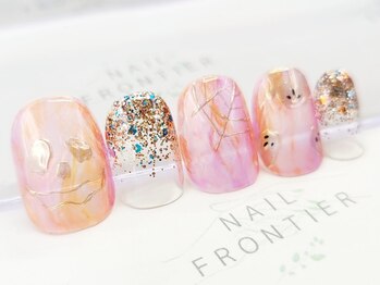 ネイルフロンティア 吉祥寺(NAIL FRONTIER)/Eピンクハロウィン8980円~