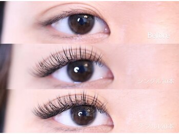 グラマラス/まつエク　フラットラッシュ