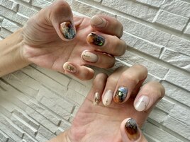 王道ニュアンスネイル