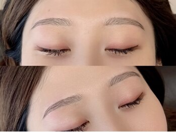 エニング(ening)の写真/【20時半まで営業◎】あなたの魅力を最大限に引き出す！骨格や自眉に合わせ“黄金比眉毛”を実現します＊