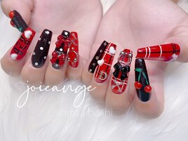 推しネイル　クロムネイル