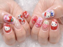 バニラ アイ アンド ネイル(vanilla eye&nail)/キティー3Dオーダーパーツ