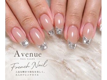 アベニュー 府中駅前店(Avenue)の写真/【パラジェル・フィルイン対応】上品オフィス×トレンドネイル♪マグネット/ワンカラー/持ち込みデザイン可