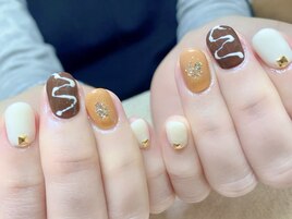 チョコレートネイル☆