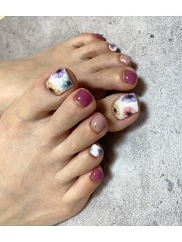 アンドエミニー エン ラボーテ(& EMINY 艶 la beaute)/アートデザインフット★6500円