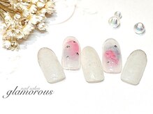 ネイルグラマラス 西新井店/《パラジェル》春フラワーART