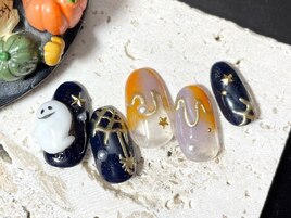 ハロウィンネイル