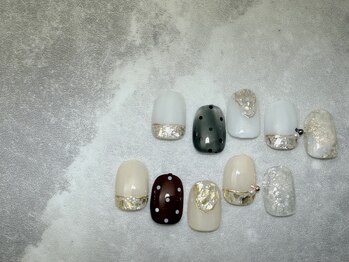 アンドヴァ ピヴォクロス店(Andova)/【24SF2】2024冬ネイルvol.1