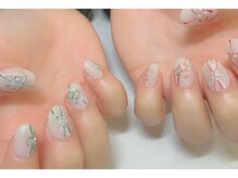 アオヤ(h/n collection AWOYA)/水引ネイル