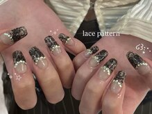 アイ ネイルズ 天神店(I nails)/lace pattern ￥6500～