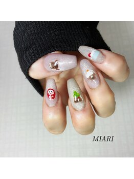ミアリ(MIARI)/正月ネイル