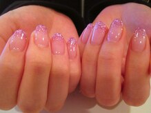 アロアロネイル(aloalo nail)/ラメグラデ¥4000