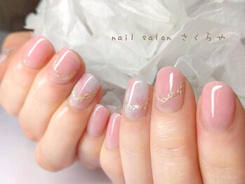 入学式用☆上品ママネイル