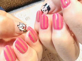 指先から可愛くネイル♪