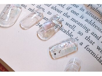 ネイルデコ(nail DECO)/定額8月シーズンアート【小柳】