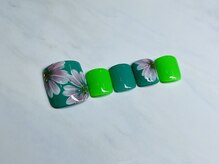 ルミエ(Lumie)/リゾートフラワーネイル