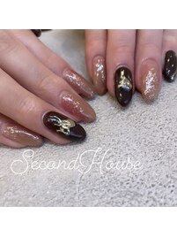 バレンタインネイル♪