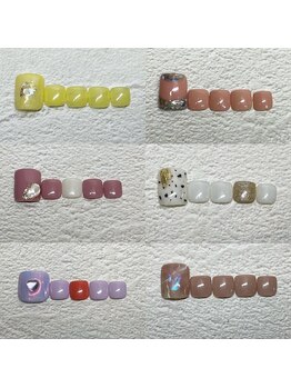 キャンディキャンディ(CANDY CANDY)/フット/定額デザイン6600円