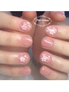 桜ネイル 