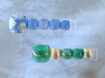 トータルビューティーサロンココカラ(KOKOKARA)/フットサンプルコースa ¥9900