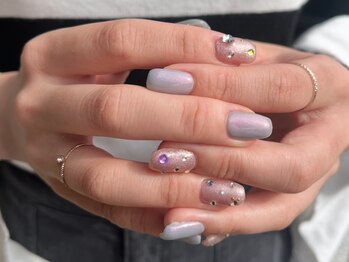 サクノネイル(SAKUNONAIL)/ニュアンスネイル